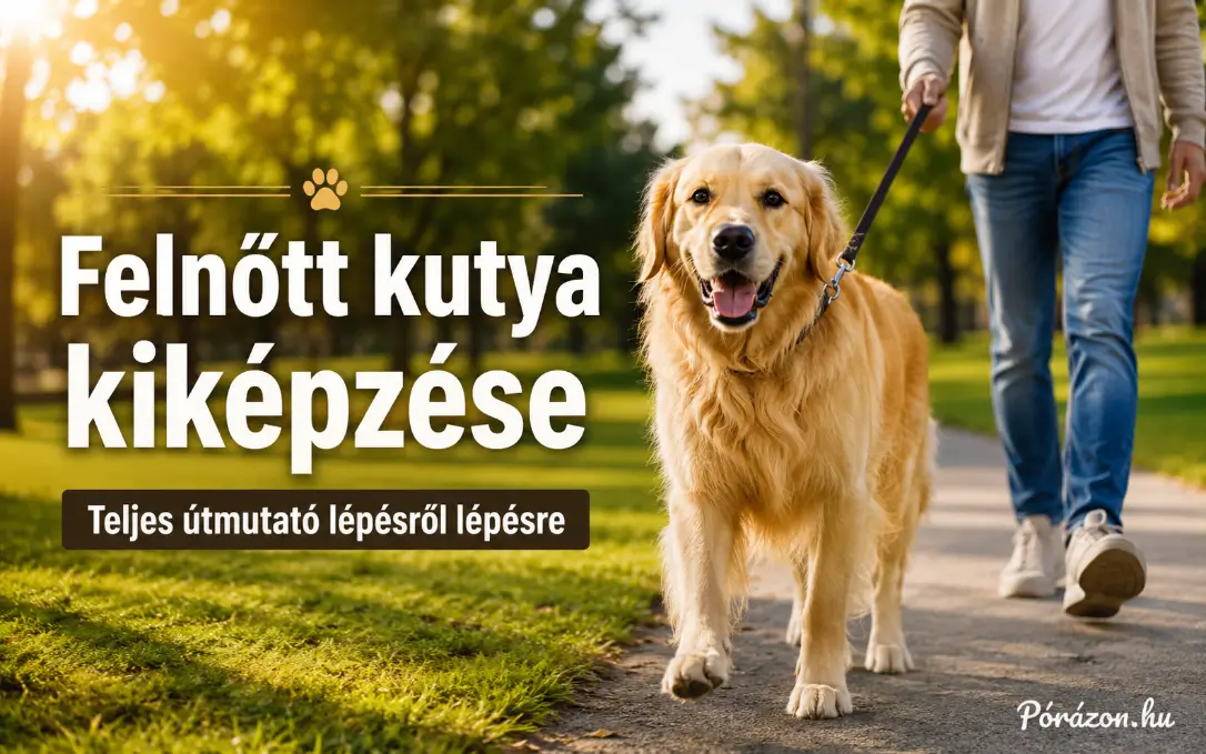 Felnőtt kutya kiképzése