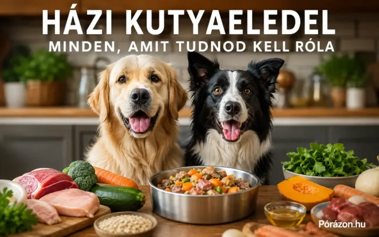 Miért készíts házi eledelt a kutyádnak?