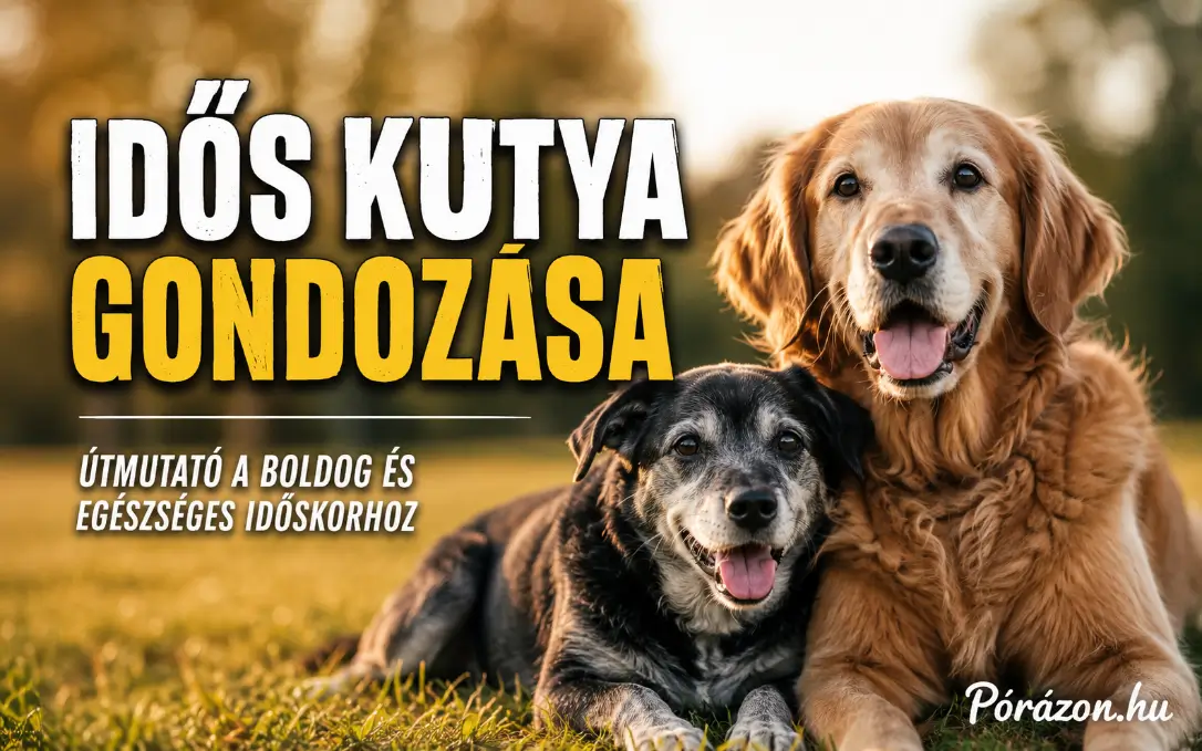 Idős kutya – teljes útmutató