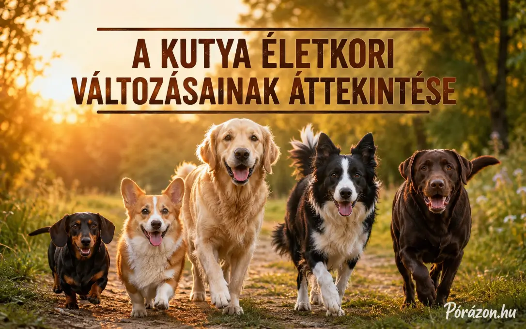Hogyan változik a kutya az életkor előrehaladtával?