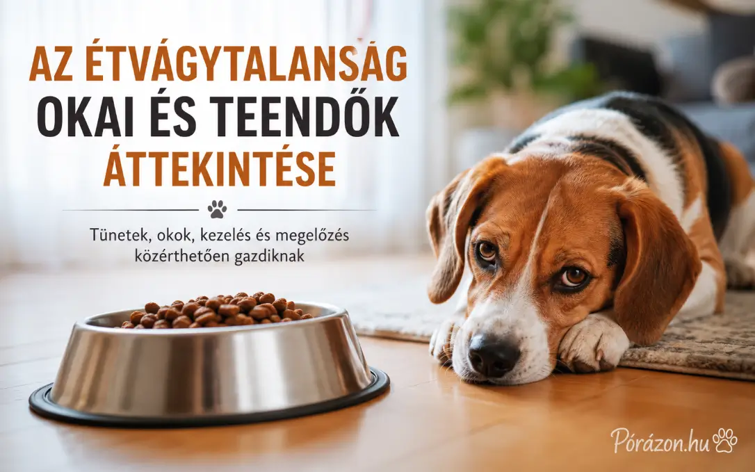 Étvágytalanság kutyáknál