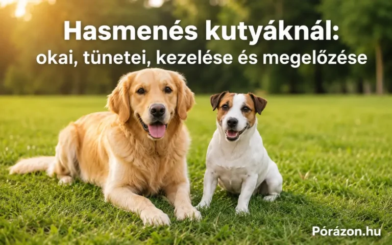Hasmenés kutyáknál – Okok és kezelés