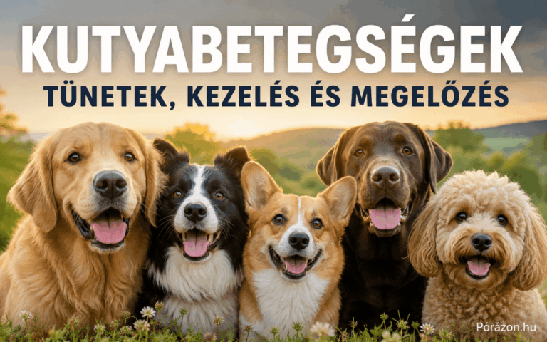 Kutyabetegségek: tünetek és kezelés
