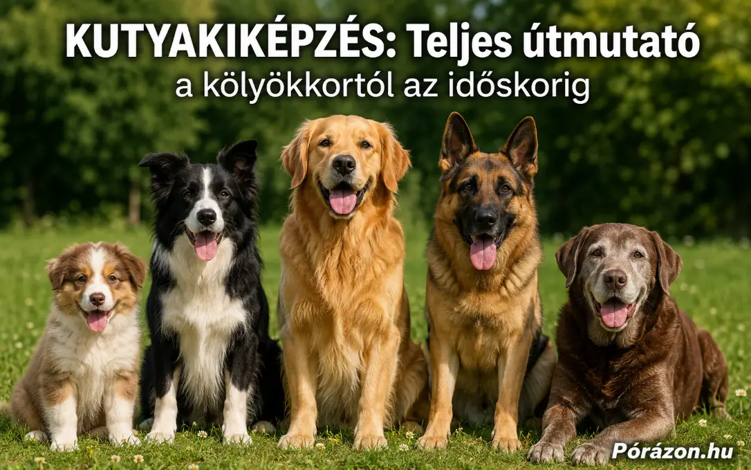 Mikor érdemes elkezdeni a kutyakiképzést?