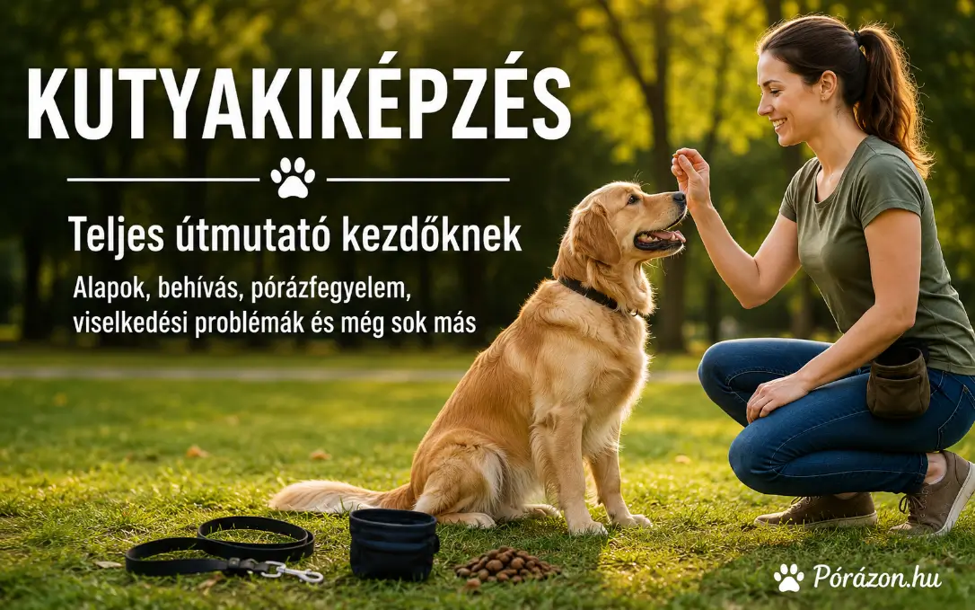 Kutyakiképzés – teljes útmutató az engedelmes és jól képzett kutyához