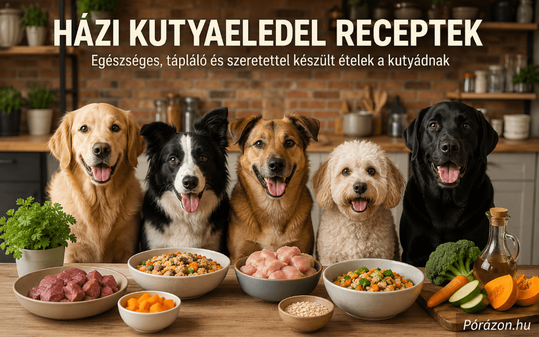 Kutyás receptek – Teljes útmutató az egészséges házi kutyaeledelekhez