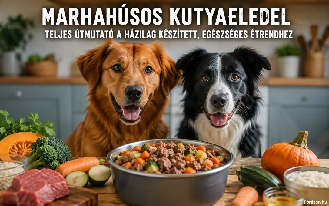 Marhahúsos kutyaeledel recept