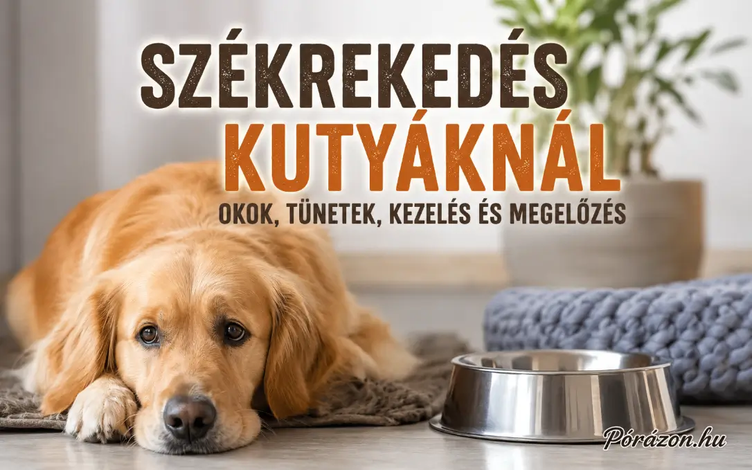 Székrekedés kutyáknál