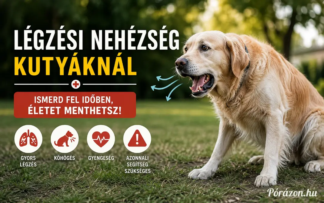 Légzési nehézség kutyáknál