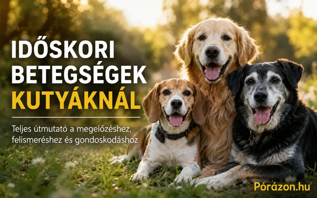 Az idős kutya leggyakoribb betegségei