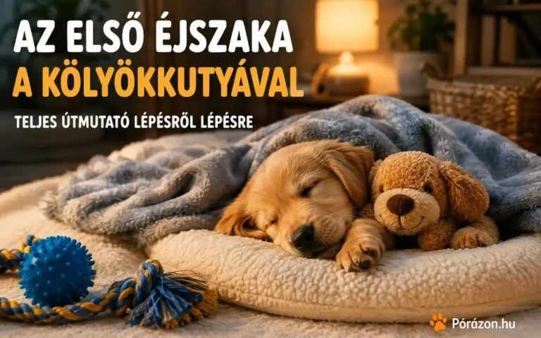 Az első éjszaka a kölyökkutyával