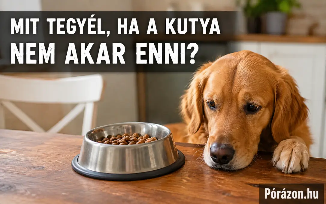 Mit tegyél, ha a kutya nem akar enni?