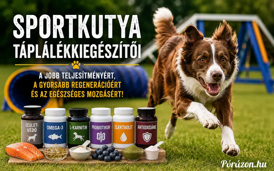 Sportkutya táplálékkiegészítői