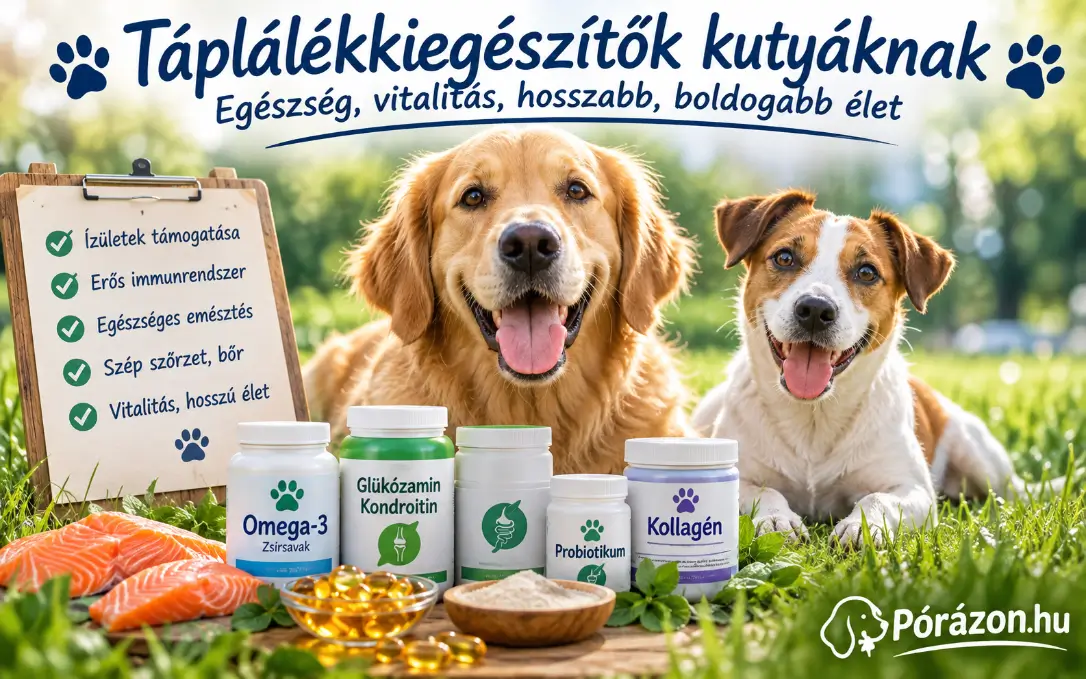 Mikor van szüksége táplálékkiegészítőre a kutyának?