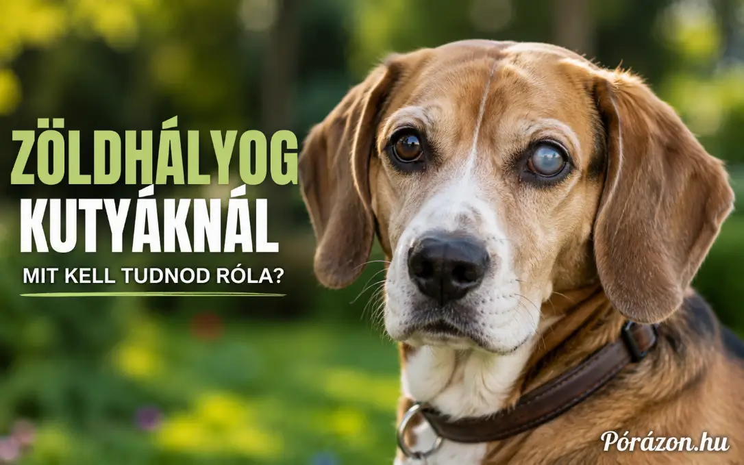 Zöldhályog kutyáknál