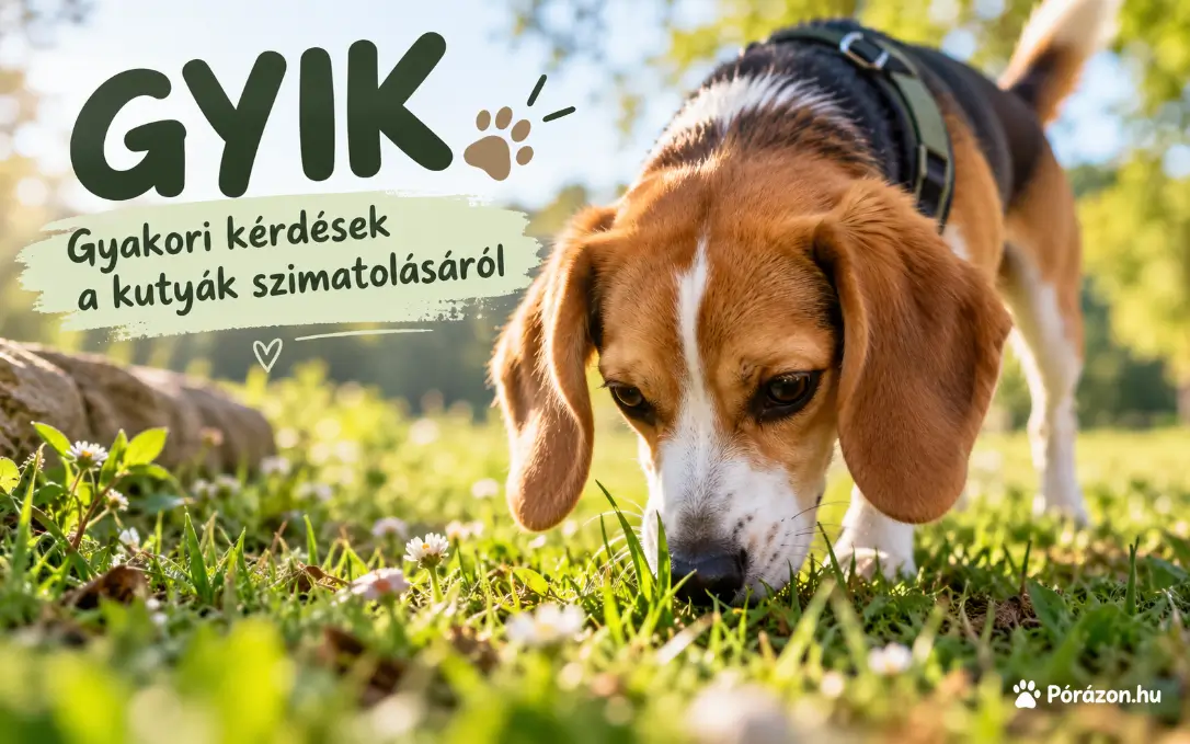Miért fontos a szimatolás a kutya számára?