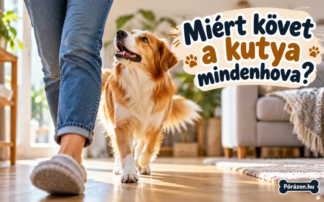 Mit jelent, ha a kutya mindenhova követ?